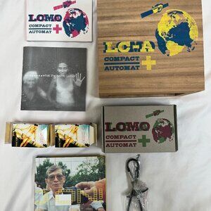 Lomography Lomo LC-A+ 35mm Compact Film Camera 32mm lens + Collector's Box